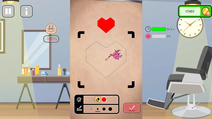 Скриншот 2 к игре Tattoo Studio Simulator