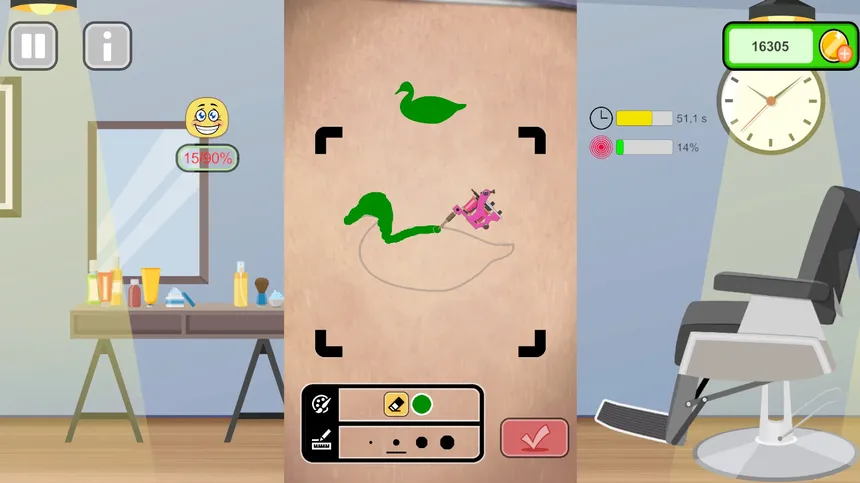 Скриншот 4 к игре Tattoo Studio Simulator