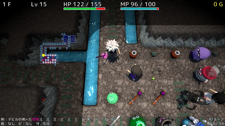 Скриншот 1 к игре Rogue Braver | 勇者ローグ