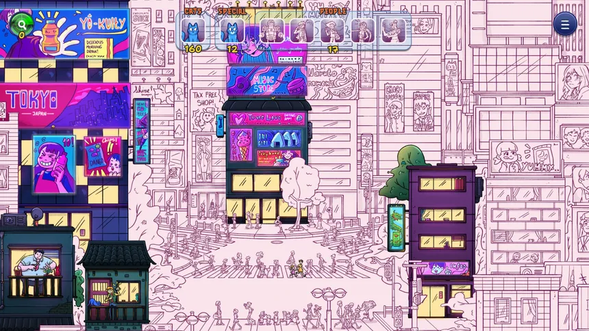 Скриншот 2 к игре Hidden Cats in Tokyo