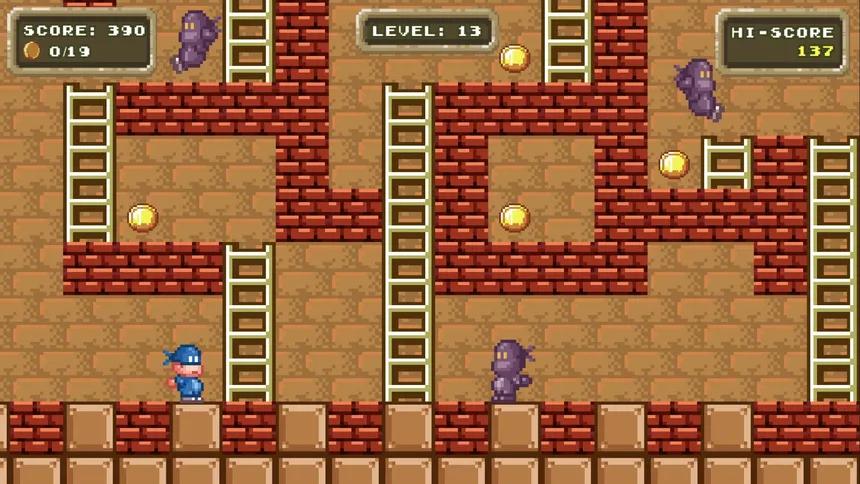 Скриншот 3 к игре Ninja Gold Thief