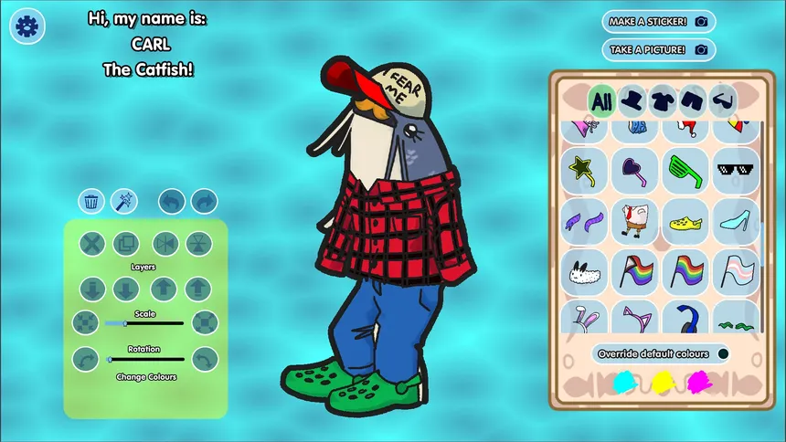 Скриншот 1 к игре I'd Kiss THAT Fish