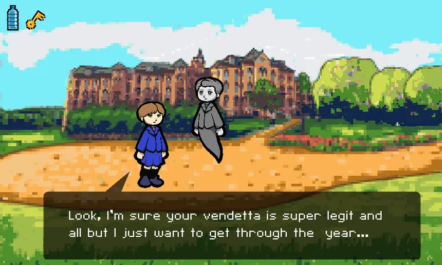 Скриншот 1 к игре Madam Esmeralda's Academy for Delinquent Mediums