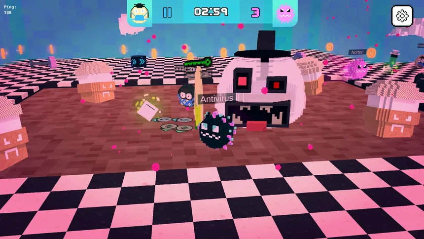 Скриншот 1 к игре Avoidy Virus