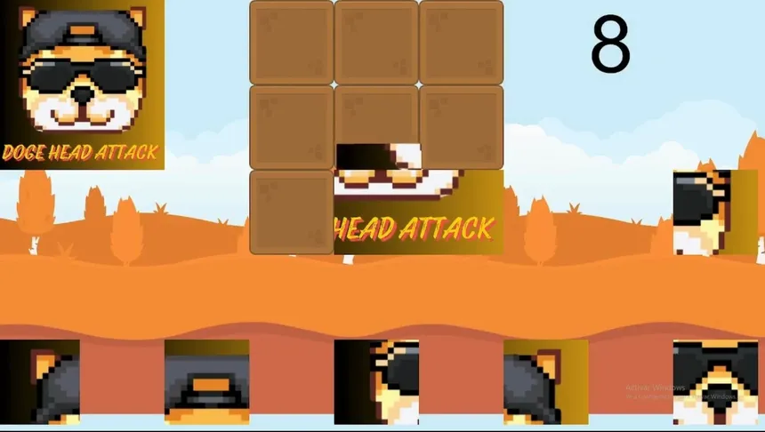 Скриншот 4 к игре Doge Head Attack