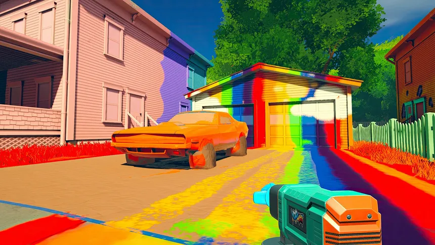 Скриншот 1 к игре Spray Paint Simulator