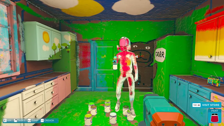 Скриншот 4 к игре Spray Paint Simulator