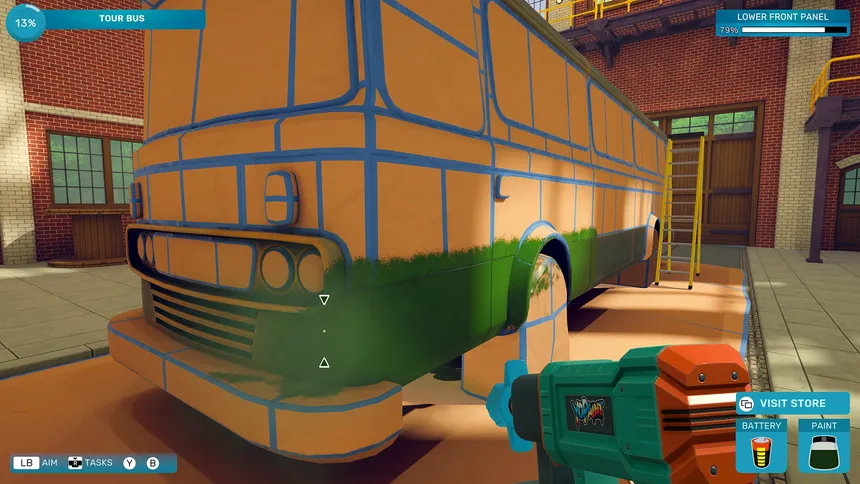 Скриншот 8 к игре Spray Paint Simulator