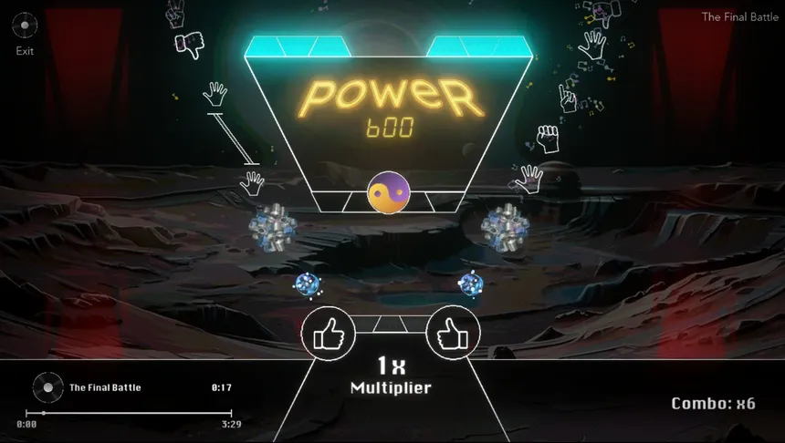 Скриншот 1 к игре Jazzhands