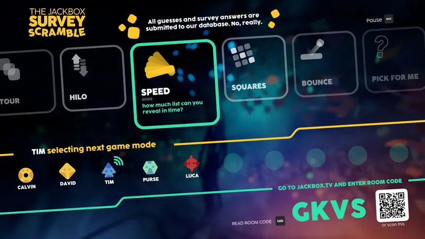 Скриншот 1 к игре The Jackbox Survey Scramble