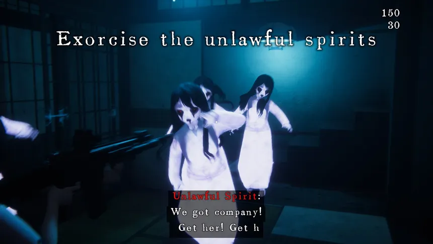 Скриншот 1 к игре 近畿霊務局 - Kinki Spiritual Affairs Bureau