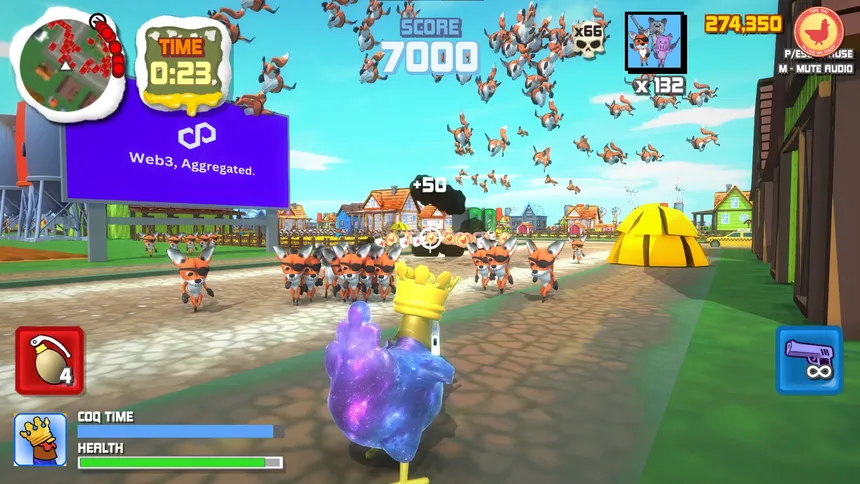 Скриншот 3 к игре PlayCOQ: The Coop Defender
