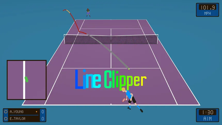 Скриншот 3 к игре Line Clipper: Tennis Tactics
