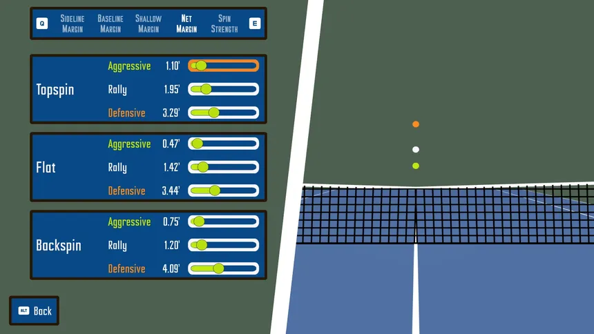 Скриншот 4 к игре Line Clipper: Tennis Tactics