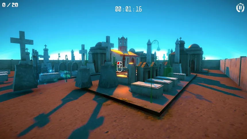 Скриншот 1 к игре 3D PUZZLE - Colonial Graveyard