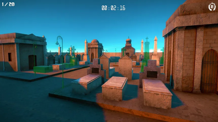 Скриншот 2 к игре 3D PUZZLE - Colonial Graveyard