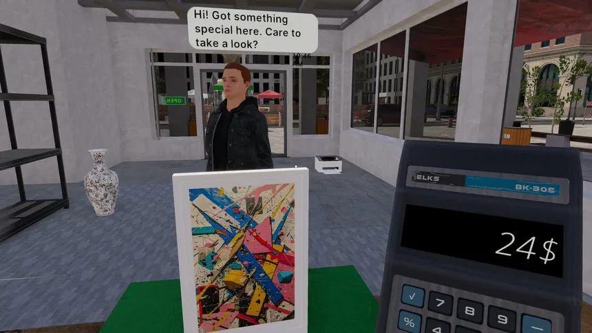 Скриншот 1 к игре Thrift Store Simulator