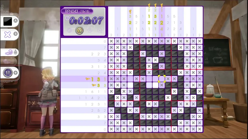 Скриншот 1 к игре Piczle Cross: Rune Factory