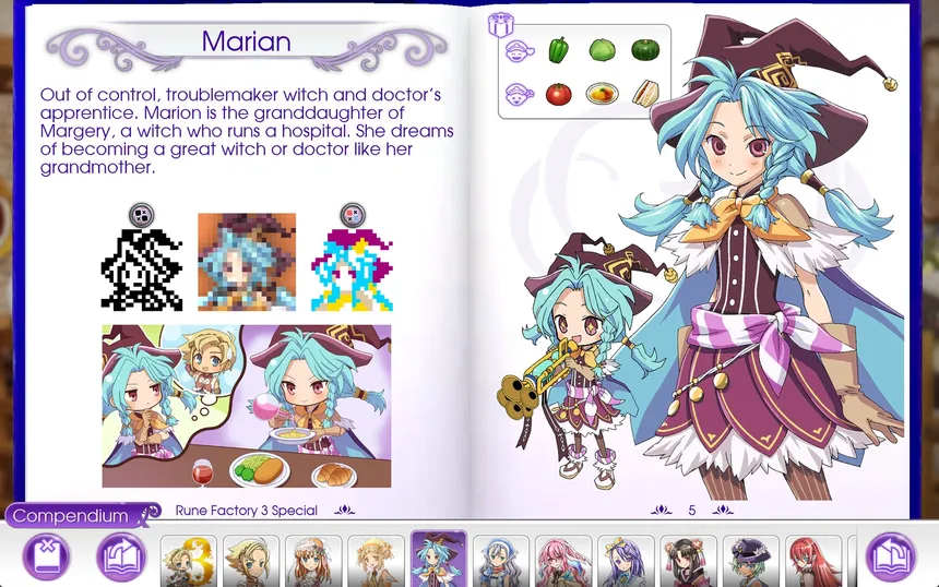 Скриншот 8 к игре Piczle Cross: Rune Factory