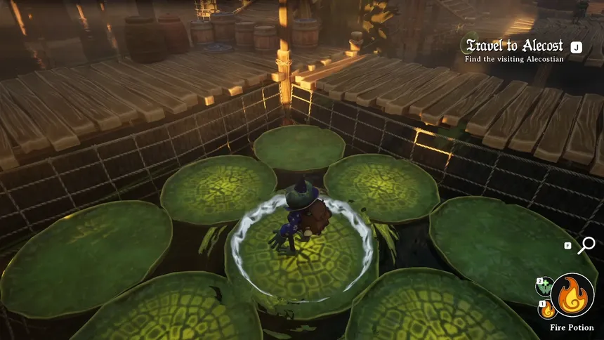 Скриншот 5 к игре Bask: The Alchemist Frog