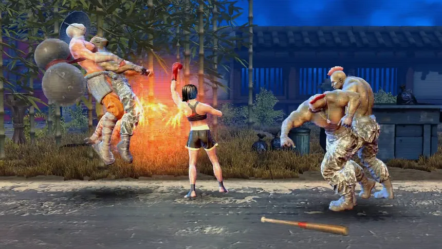 Скриншот 1 к игре Streets of Rageness: Beat 'Em Up Fighter