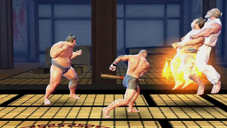 Скриншот 2 к игре Streets of Rageness: Beat 'Em Up Fighter