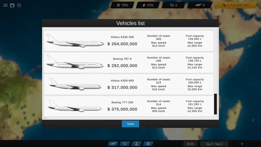 Скриншот 3 к игре Super Airline Tycoon