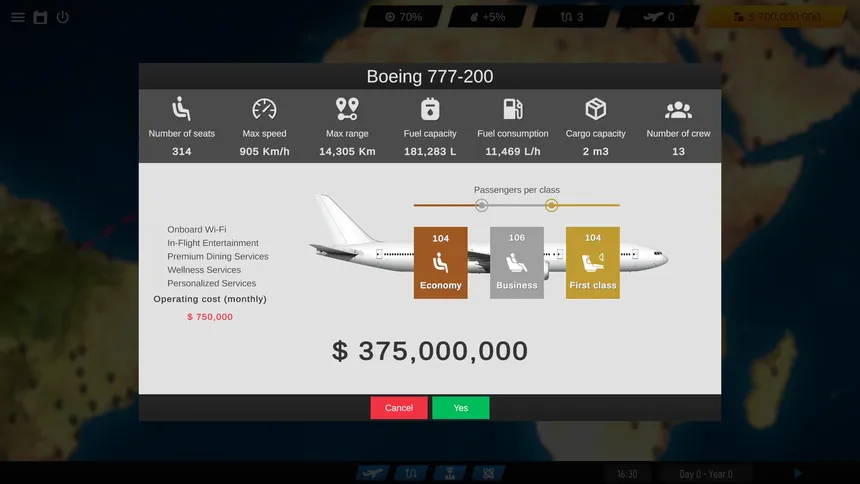 Скриншот 4 к игре Super Airline Tycoon