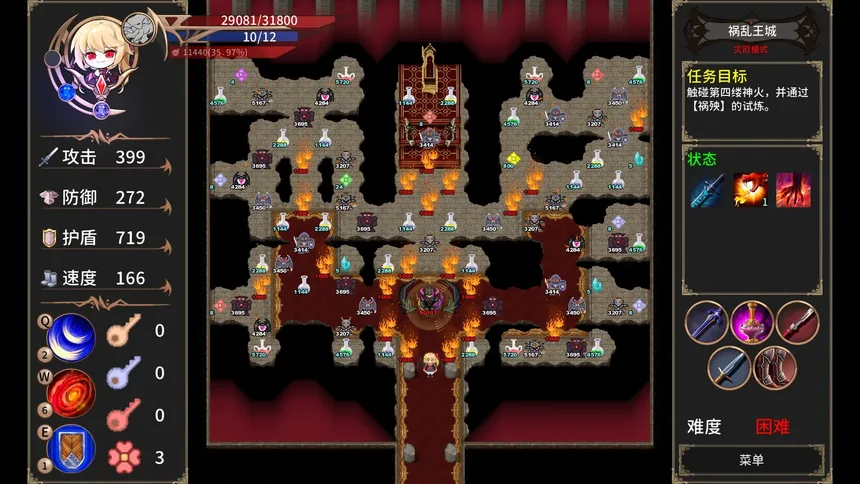 Скриншот 2 к игре 绯红编年史 ~ Chronicle of Scarlet ~