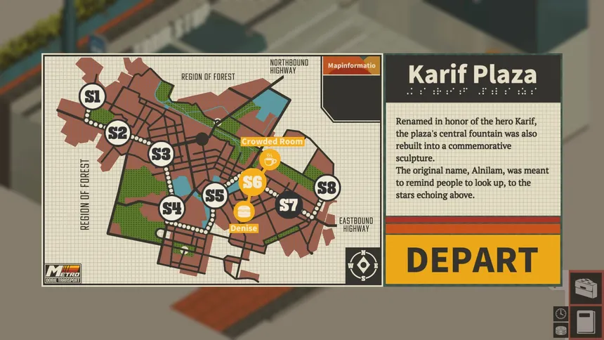 Скриншот 4 к игре NOOK FALL: West Town