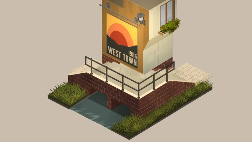 Скриншот 7 к игре NOOK FALL: West Town