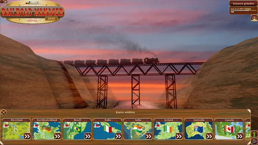 Скриншот 1 к игре Railroad Manager