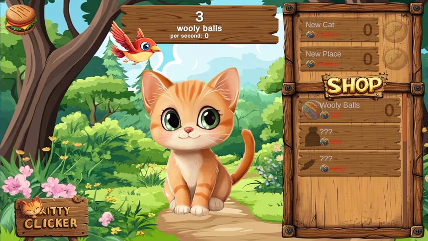 Скриншот 1 к игре Kitty Clicker