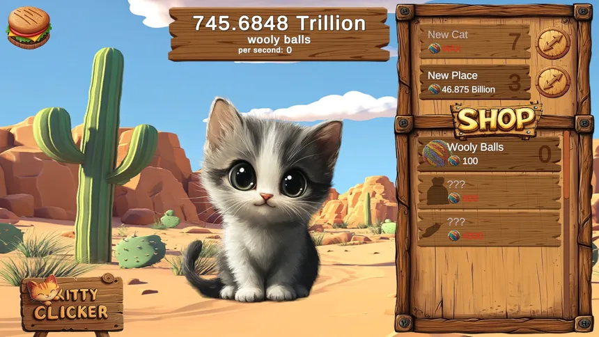 Скриншот 2 к игре Kitty Clicker