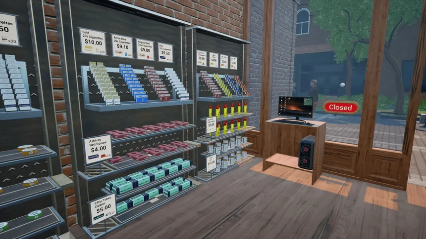 Скриншот 5 к игре Tobacco Shop Simulator: Prologue