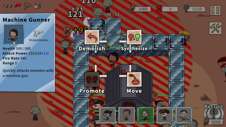 Скриншот 2 к игре Defensurvivor