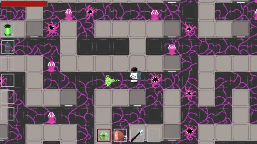 Скриншот 4 к игре Spaceman Wakes Up In A New World, The Government Has Been Experimenting On People On the Moon and Created Crazy Vine Monsters