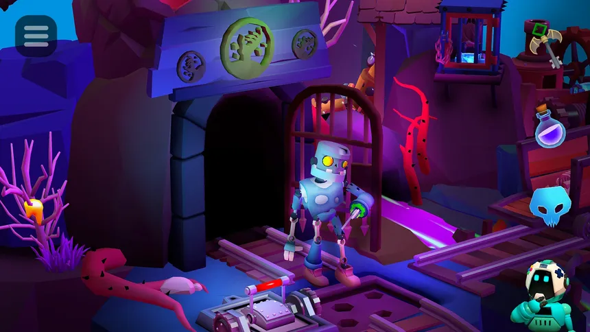 Скриншот 3 к игре Tiny Robots: Portal Escape