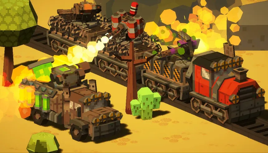 Скриншот 2 к игре Rogue Train: Fury Rail