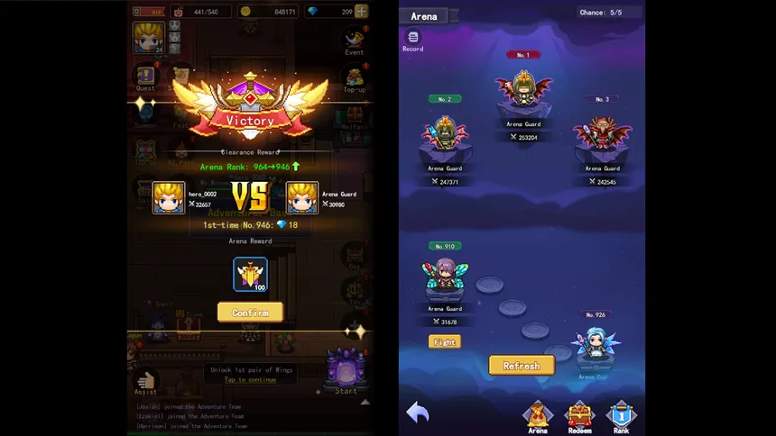 Скриншот 2 к игре Pixel Dungeon RPG