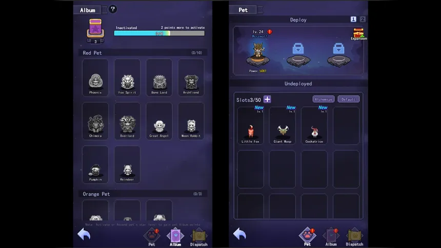 Скриншот 4 к игре Pixel Dungeon RPG