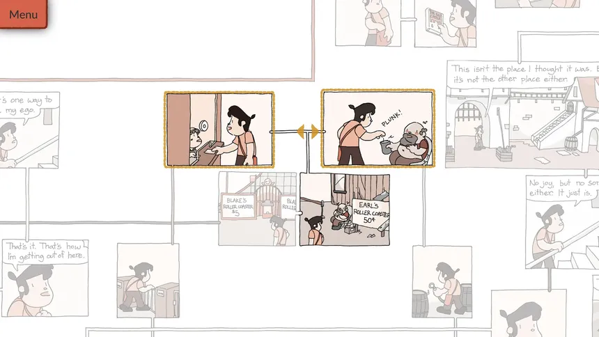Скриншот 1 к игре The Beyond: An Interactive Comic Book