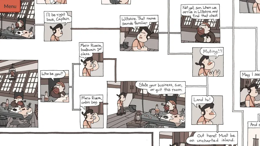 Скриншот 4 к игре The Beyond: An Interactive Comic Book