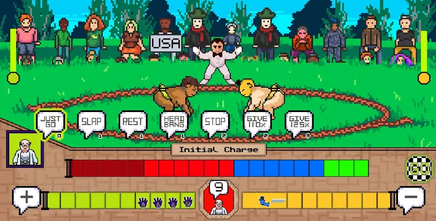 Скриншот 1 к игре American Sumo Manager - Road to Major League Sumo