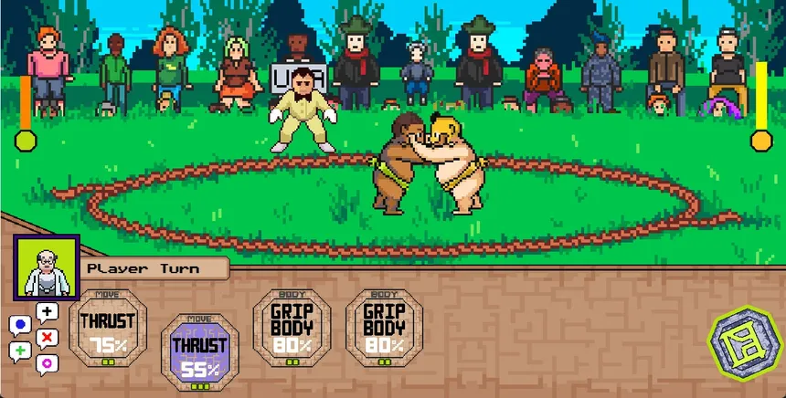 Скриншот 2 к игре American Sumo Manager - Road to Major League Sumo