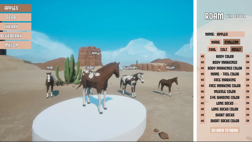 Скриншот 3 к игре ROAM: Wild Horse Simulator