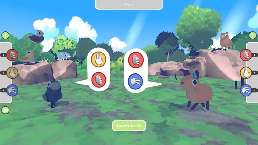 Скриншот 2 к игре Beastly Tactics: Rock Paper Scissors