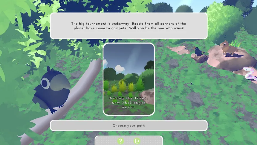 Скриншот 3 к игре Beastly Tactics: Rock Paper Scissors
