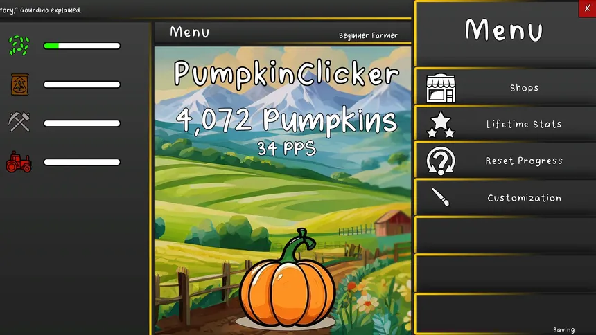 Скриншот 3 к игре Pumpkin Clicker