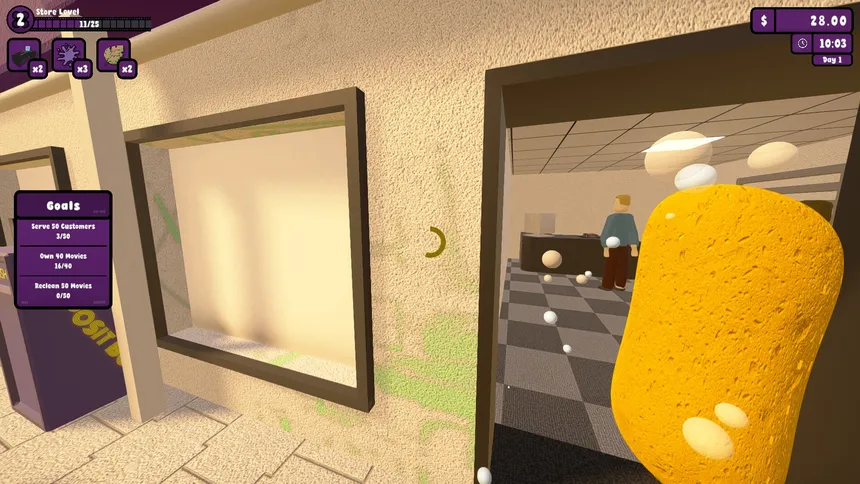 Скриншот 2 к игре Rental Store Simulator